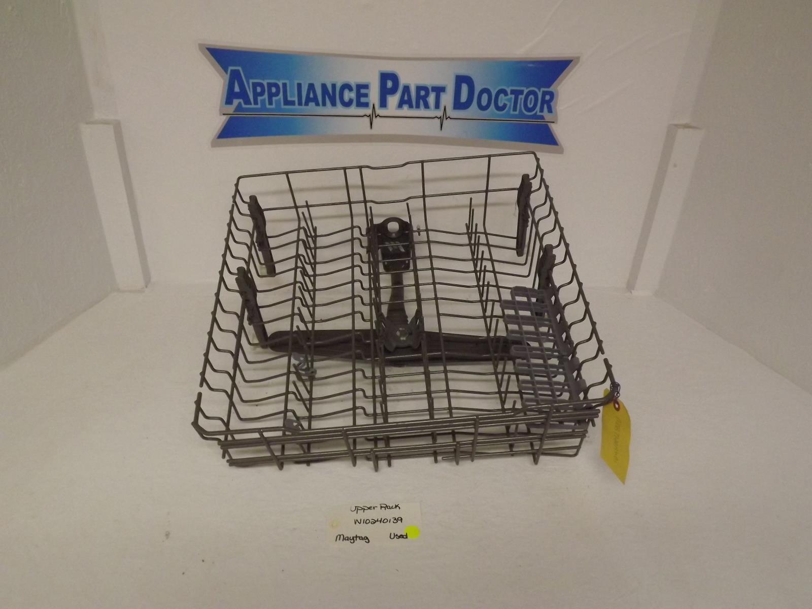 Maytag Dishwasher W10240139 Upper Rack Used Maytag Dishwasher W10240139 Upper Rack Used